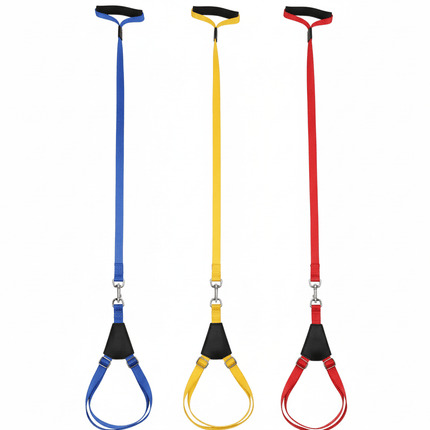 Ziggy Pupps Dog Adjustable Dog Harness with Leather Handle & Leash size S