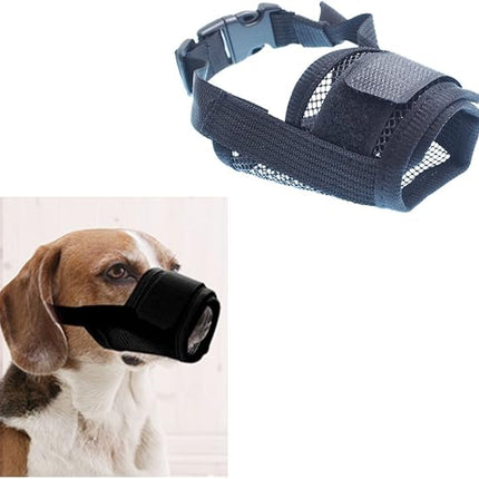 Ziggy Pupps Dog Adjustable Soft Mesh Muzzle for Puppies and Small Breeds Purple Comfort Fit XL