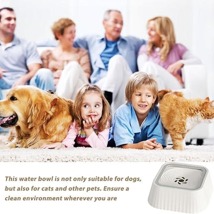 Ziggy Pupps Dog and cat Anti Spill Pet Water Bowl for Dogs And Cats