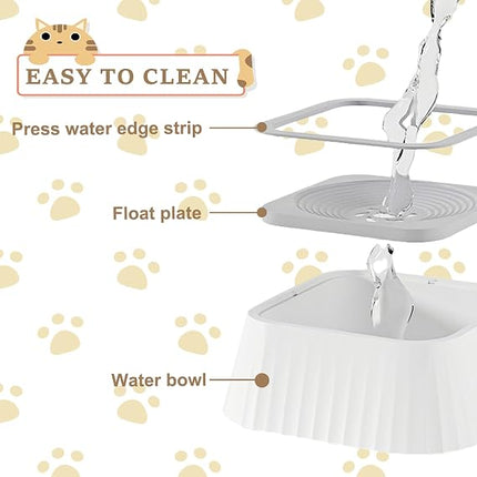 Ziggy Pupps Dog and cat Anti Spill Pet Water Bowl for Dogs And Cats