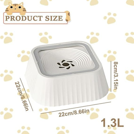 Ziggy Pupps Dog and cat Anti Spill Pet Water Bowl for Dogs And Cats