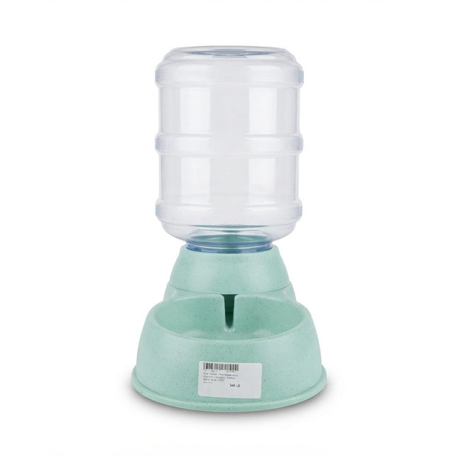 Ziggy Pupps Dog and cat Automatic Water Dispenser for Pets Large Capacity Gravity Water Feeder Mint Green