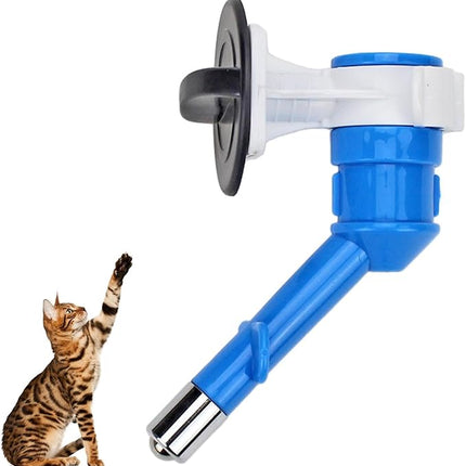 Ziggy Pupps Dog and cat Automatic Water Dispenser Nozzle for Cats And Dogs Blue