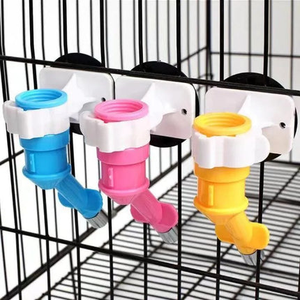 Ziggy Pupps Dog and cat Automatic Water Dispenser Nozzle for Cats And Dogs Pink