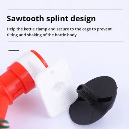Ziggy Pupps Dog and cat Automatic Water Dispenser Nozzle for Cats And Dogs Pink