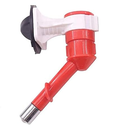 Ziggy Pupps Dog and cat Automatic Water Dispenser Nozzle for Cats And Dogs  Red