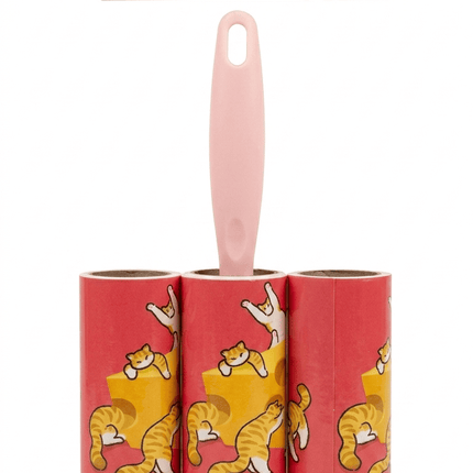 Ziggy Pupps Dog and cat Cat Pattern Lint Roller Pet Hair Remover