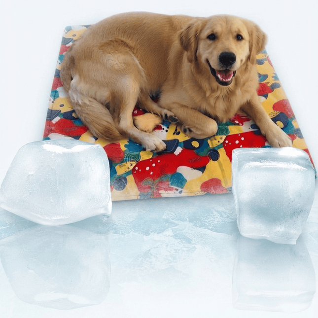 Ziggy Pupps Dog and cat Cooling Mat for Dogs and Cats Waterproof Cooling Bed 95×80 cm