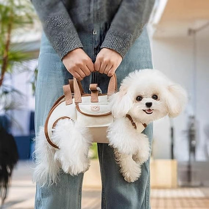 Ziggy Pupps Dog and cat Dog Carrier 2-in-1 Pet Carrier And Grooming Harness Medium 4-6.5 Kg