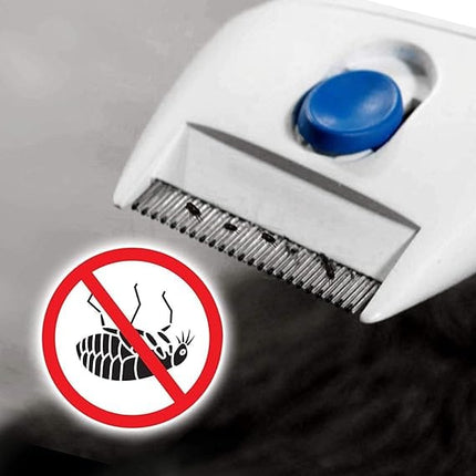 Ziggy Pupps Dog and cat Electronic Flea Killer Comb As Seen on TV Original Pesticide Free Grooming for Pets