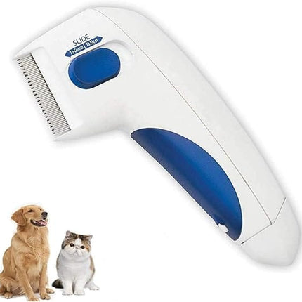 Ziggy Pupps Dog and cat Electronic Flea Killer Comb As Seen on TV Original Pesticide Free Grooming for Pets