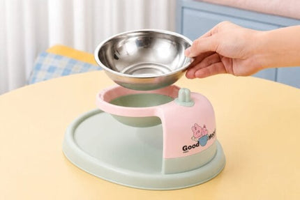 Ziggy Pupps Dog and cat Feeding Bowl for Cats and Small Dogs Pink