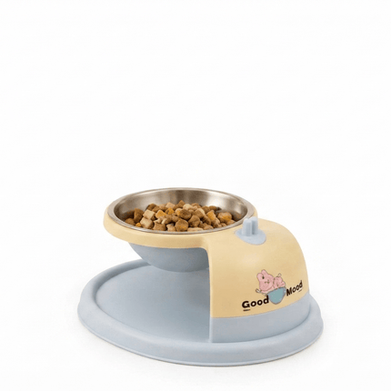 Ziggy Pupps Dog and cat Feeding Bowl for Cats and Small Dogs Yellow