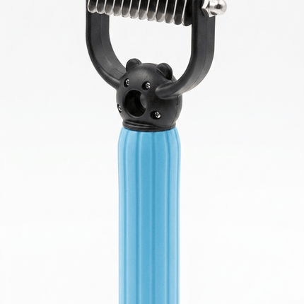 Ziggy Pupps Dog and cat Grooming Rake for Long Haired Pets  Removes Knots And Mats Safely