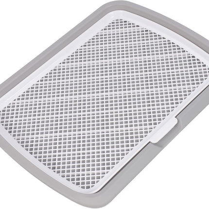 Ziggy Pupps Dog and cat Holder Mesh Pad Tray Doggie Toilet Potty Trainer Pee Pad Holder Dogs Gray