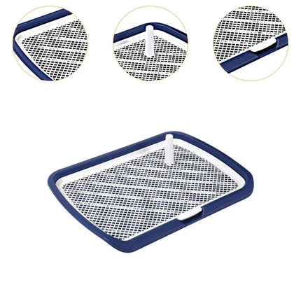 Ziggy Pupps Dog and cat Holder Mesh Pad Tray Doggie Toilet Potty Trainer Pee Pad Holder Dogs Navy 66 × 50 cm