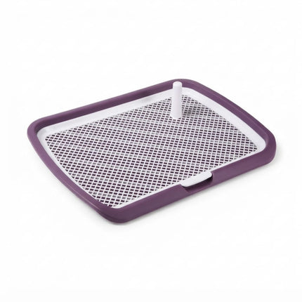Ziggy Pupps Dog and cat Holder Mesh Pad Tray Doggie Toilet Potty Trainer Pee Pad Holder Dogs Purple 66 × 50 cm