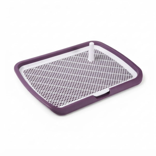 Ziggy Pupps Dog and cat Holder Mesh Pad Tray Doggie Toilet Potty Trainer Pee Pad Holder Dogs Purple 66 × 50 cm