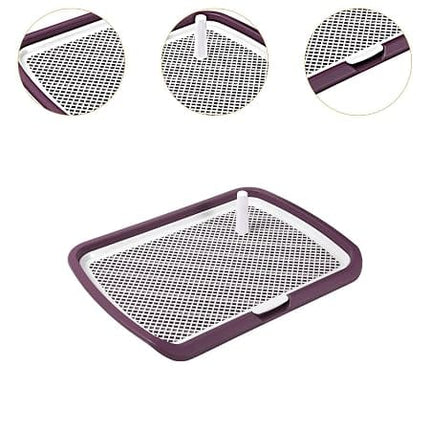 Ziggy Pupps Dog and cat Holder Mesh Pad Tray Doggie Toilet Potty Trainer Pee Pad Holder Dogs Purple 66 × 50 cm