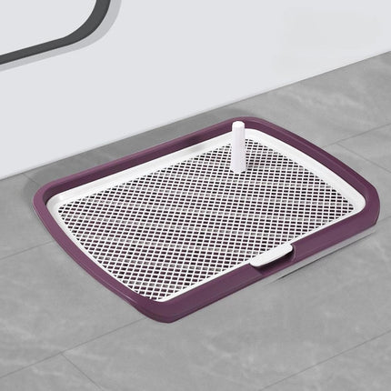 Ziggy Pupps Dog and cat Holder Mesh Pad Tray Doggie Toilet Potty Trainer Pee Pad Holder Dogs Purple 66 × 50 cm