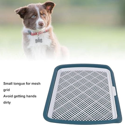 Ziggy Pupps Dog and cat Holder Mesh Pad Tray Doggie Toilet Potty Trainer Pee Pad Holder Dogs Teal Blue 66 × 50 cm