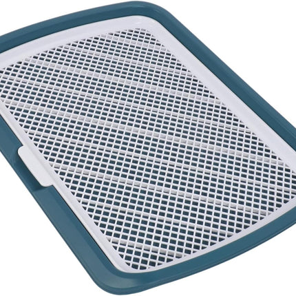 Ziggy Pupps Dog and cat Holder Mesh Pad Tray Doggie Toilet Potty Trainer Pee Pad Holder Dogs Teal Blue 66 × 50 cm