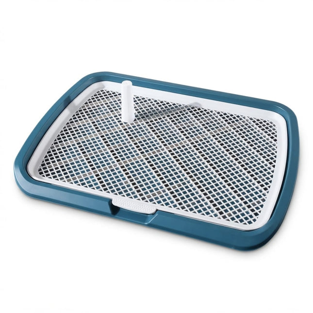 Ziggy Pupps Dog and cat Holder Mesh Pad Tray Doggie Toilet Potty Trainer Pee Pad Holder Dogs Teal Blue 66 × 50 cm