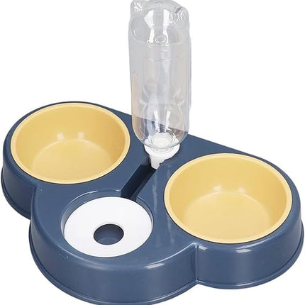Ziggy Pupps Dog and cat Pet Bowls Plastic Removable 15 Degree Tilt Cat Bowls Cat Bowl For Puppies Digestive Aid