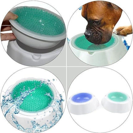 Ziggy Pupps Dog and cat Pet Cooling Bowl for Cats & Dogs Keeps Water And Food Cold 450 ml