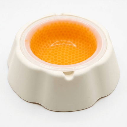 Ziggy Pupps Dog and cat Pet Cooling Bowl for Cats & Dogs Keeps Water And Food Cold 450 ml