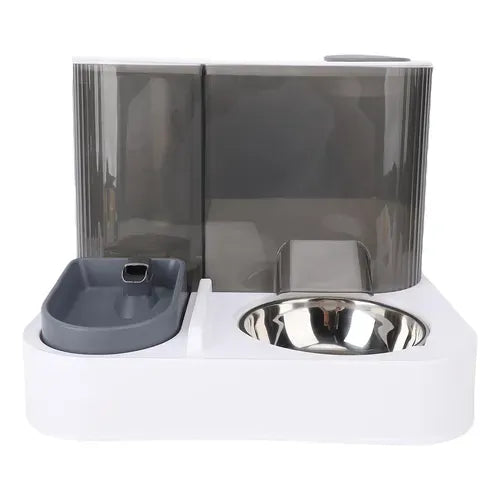 Ziggy Pupps Dog and cat Pet Feeder New Fountain With Feeder And Dispenser 3 In 1