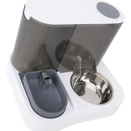 Ziggy Pupps Dog and cat Pet Feeder New Fountain With Feeder And Dispenser 3 In 1