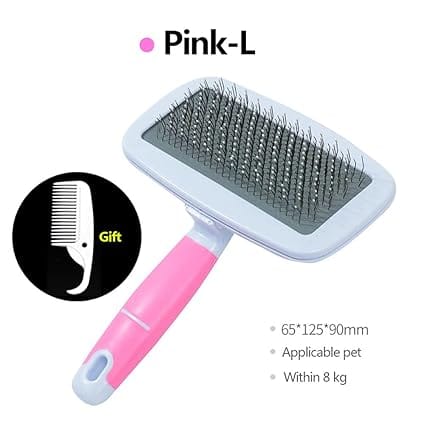 Ziggy Pupps Dog and cat Pet Grooming Brush for Dogs And Cats And Hair Removal Comb L
