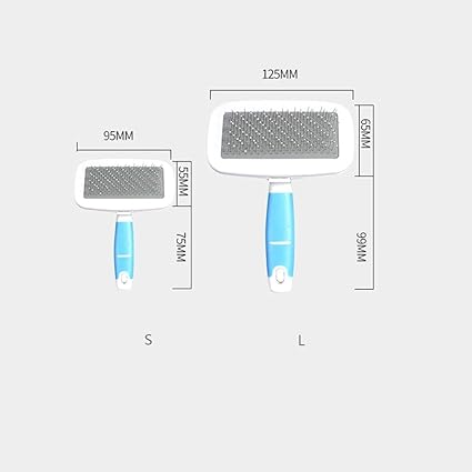 Ziggy Pupps Dog and cat Pet Grooming Brush for Dogs And Cats And Hair Removal Comb L