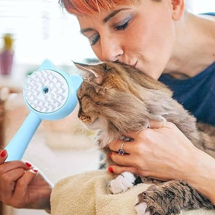 Ziggy Pupps Dog and cat Pet Grooming Brush with Water Hair And Tangle Remover for Cats And Dogs