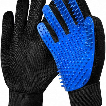 Ziggy Pupps Dog and cat Pet Hair Remover Glove Gentle Grooming Brush for Dogs and Cats