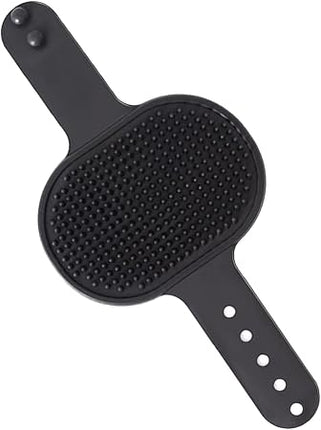 Ziggy Pupps Dog and cat Pet Massage And Grooming Glove Durable Rubber Bathing Tool Black