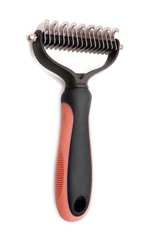 Ziggy Pupps Dog and cat Pet Undercoat Deshedding Tool Smooth And Painless Dematting Comb
