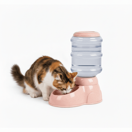 Ziggy Pupps Dog and cat Pet Water  Dispenser Self Dispensing Gravity Pet Feeder Water Cat And Dog