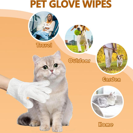 Ziggy Pupps Dog and cat Pet Wipes for Dogs And Cats Hypoallergenic Grooming And Cleaning 6 pcs