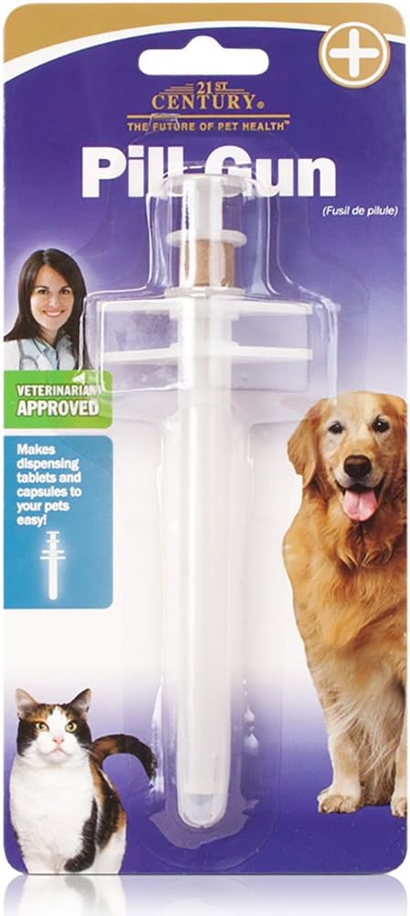 Ziggy Pupps Dog and cat Pill gun rotating hand feeder for pet
