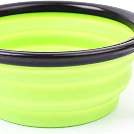 Ziggy Pupps Dog and cat Portable Foldable Pet Bowl Travel Feeder for Food and Water