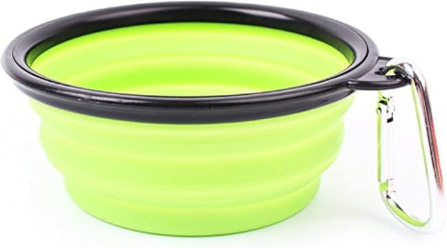 Ziggy Pupps Dog and cat Portable Foldable Pet Bowl Travel Feeder for Food and Water