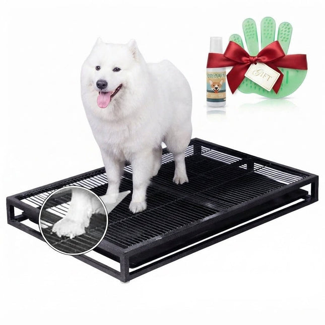 Ziggy Pupps Dog and cat Puppy Potty Training Tray Heavy Duty Dog Potty Tray Easy Clean Puppy Pee Pad Holder 93×60×9cm