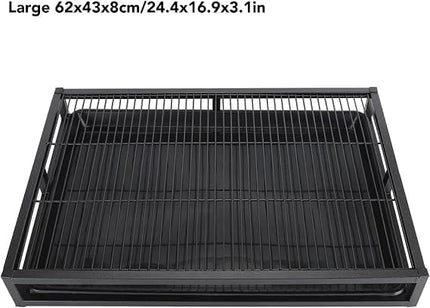 Ziggy Pupps Dog and cat Puppy Potty Training Tray Heavy Duty Dog Potty Tray Easy Clean Puppy Pee Pad Holder 93×60×9cm