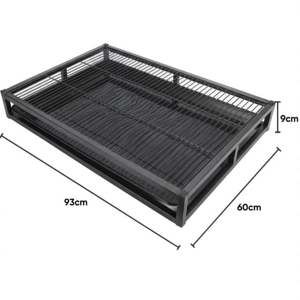 Ziggy Pupps Dog and cat Puppy Potty Training Tray Heavy Duty Dog Potty Tray Easy Clean Puppy Pee Pad Holder 93×60×9cm