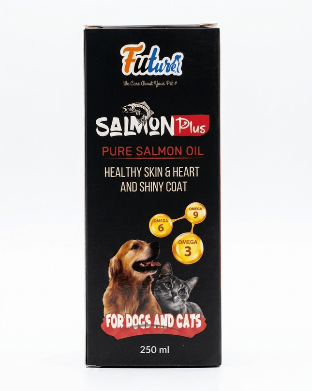 Ziggy Pupps Dog and cat Salmon Plus Pure Salmon Oil For Healthy Skin Heart And Shiny Coat 250ml