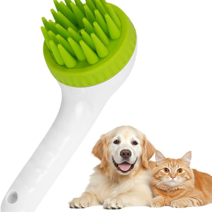 Ziggy Pupps Dog and cat Silicone Bath Brush and Massage Comb for Cats And Dogs