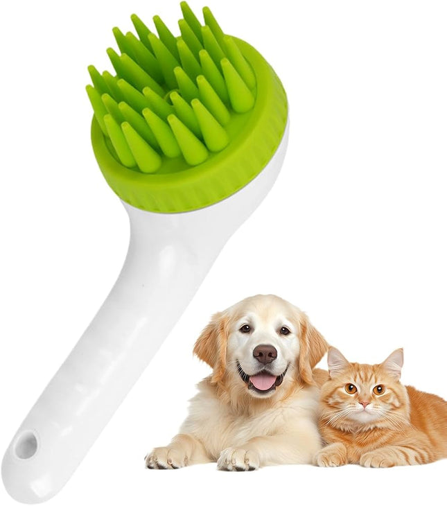 Ziggy Pupps Dog and cat Silicone Bath Brush and Massage Comb for Cats And Dogs