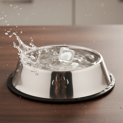 Ziggy Pupps Dog and cat Stainless Steel Dog Bowl Medium 22 Cm